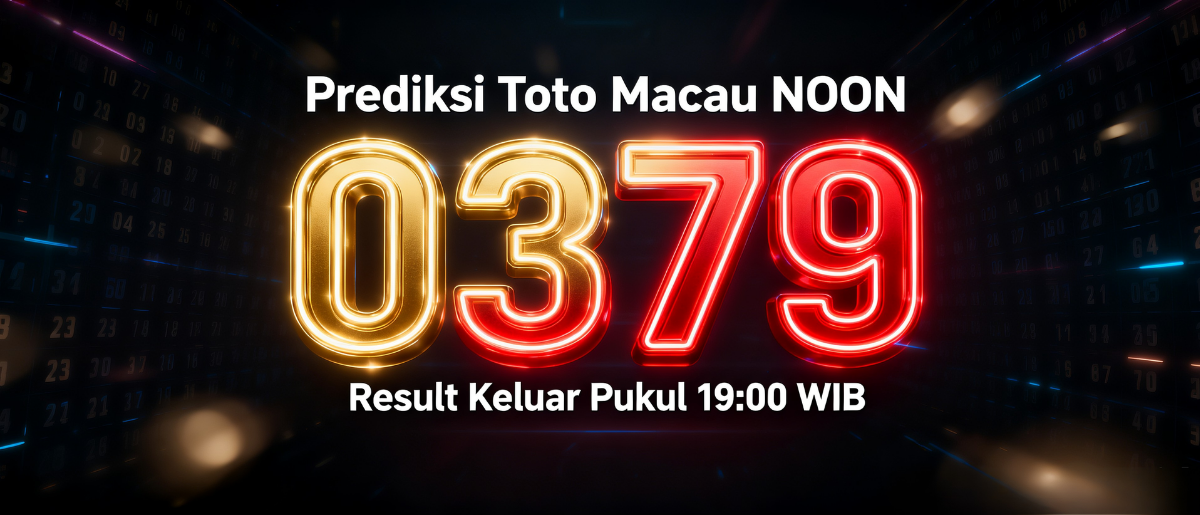 Prediksi Togel Macau NOON